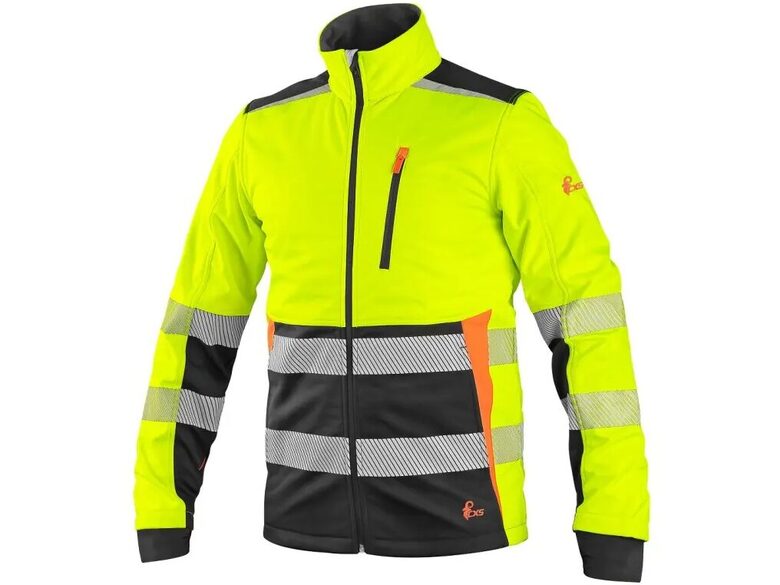 Augstas redzamības Softshell jaka CXS BENSON